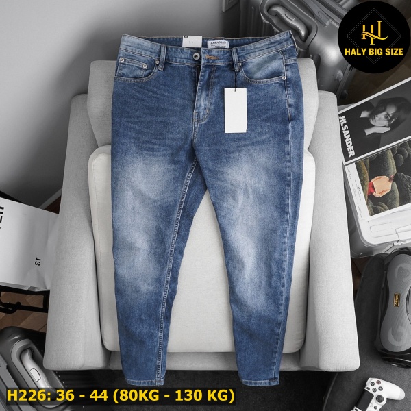 quần jean nam big size h226