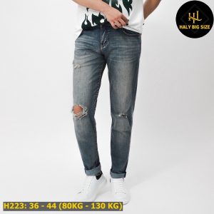 quần jean nam big size h223
