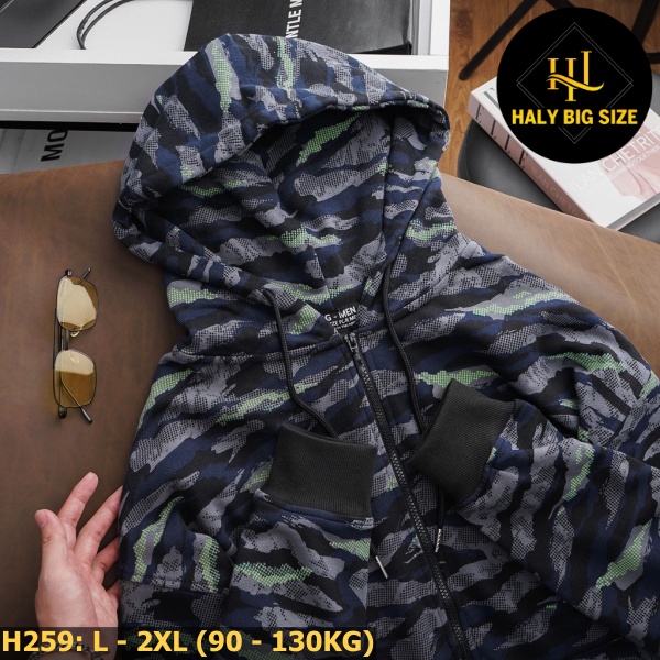 áo khoác nam big size H259