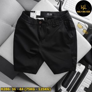 quần short kaki big size H286