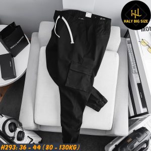 Quần jogger kaki nam big size H293