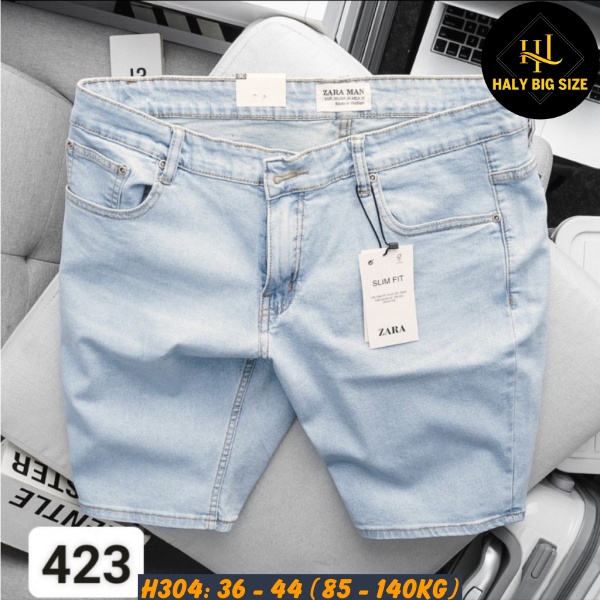 Short jean nam big size H304