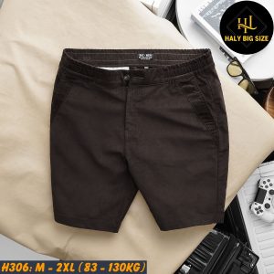 Quần short nhung tăm nam big size H306