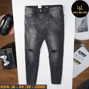 Quần jean nam big size H314