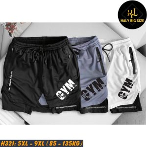 Quần short thun nam big size H321