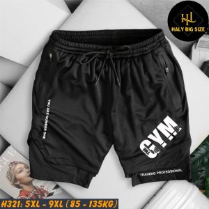 Quần short thun nam big size H321