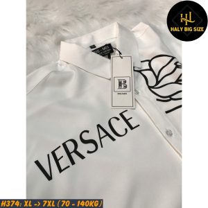 Áo sơ mi nam big size Versace H374