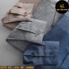 Áo sơ mi nam big size vải xô đũi H379