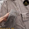 Áo sơ mi nam big size vải xô đũi H379