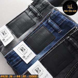 Quần short jean nam big size H428