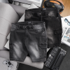 Quần short jean nam big size túi hộp H526