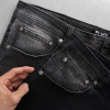 Quần short jean nam big size túi hộp H526