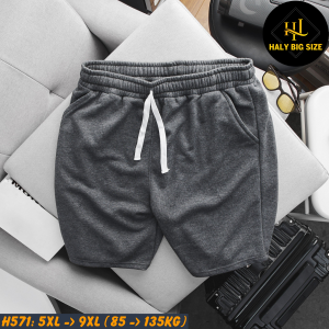 Short thun nam big size vải nỉ cua H571