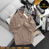 Áo sơ mi nam big size tay dài sọc caro BBR H608