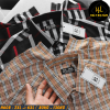 Áo sơ mi nam big size tay dài sọc caro BBR H608