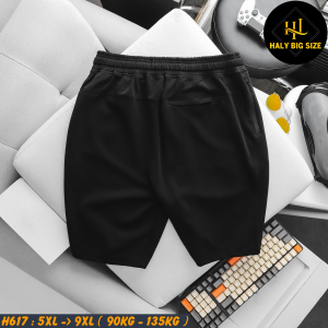 Short thun nam big size xéo nhỏ H617