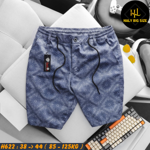 Short kaki nam big size họa tiết H622