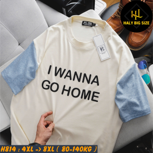 H814-Ao-thun-vai-gan-len-phoi-mau-in-Go-Home-big-size-nam