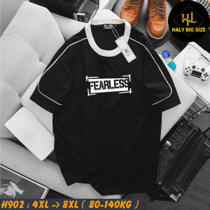 H902-Ao-thun-cotton-soc-tay-in-fearless-big-size-nam