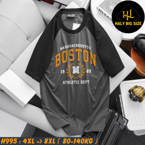 H995-Ao-thun-cotton-xam-phoi-den-in-hinh-big-size-nam