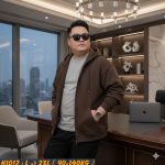 Áo khoác nam big size vải nỉ form rộng H1012