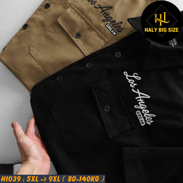 H1039-Ao-SMTN-vai-kaki-theu-chu-big-size-nam