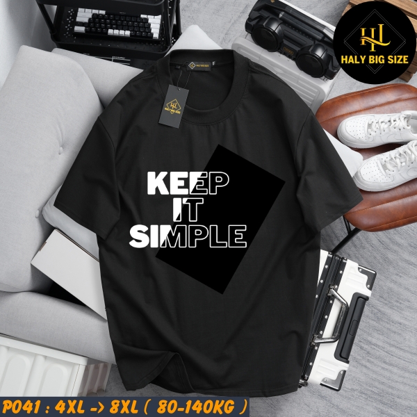 P041-Ao-phong-in-KEEP-IT-SIMPLE-big-size-nam