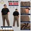 H1087-Quan-kaki-dai-lung-thun-nau-dam-big-size-nam